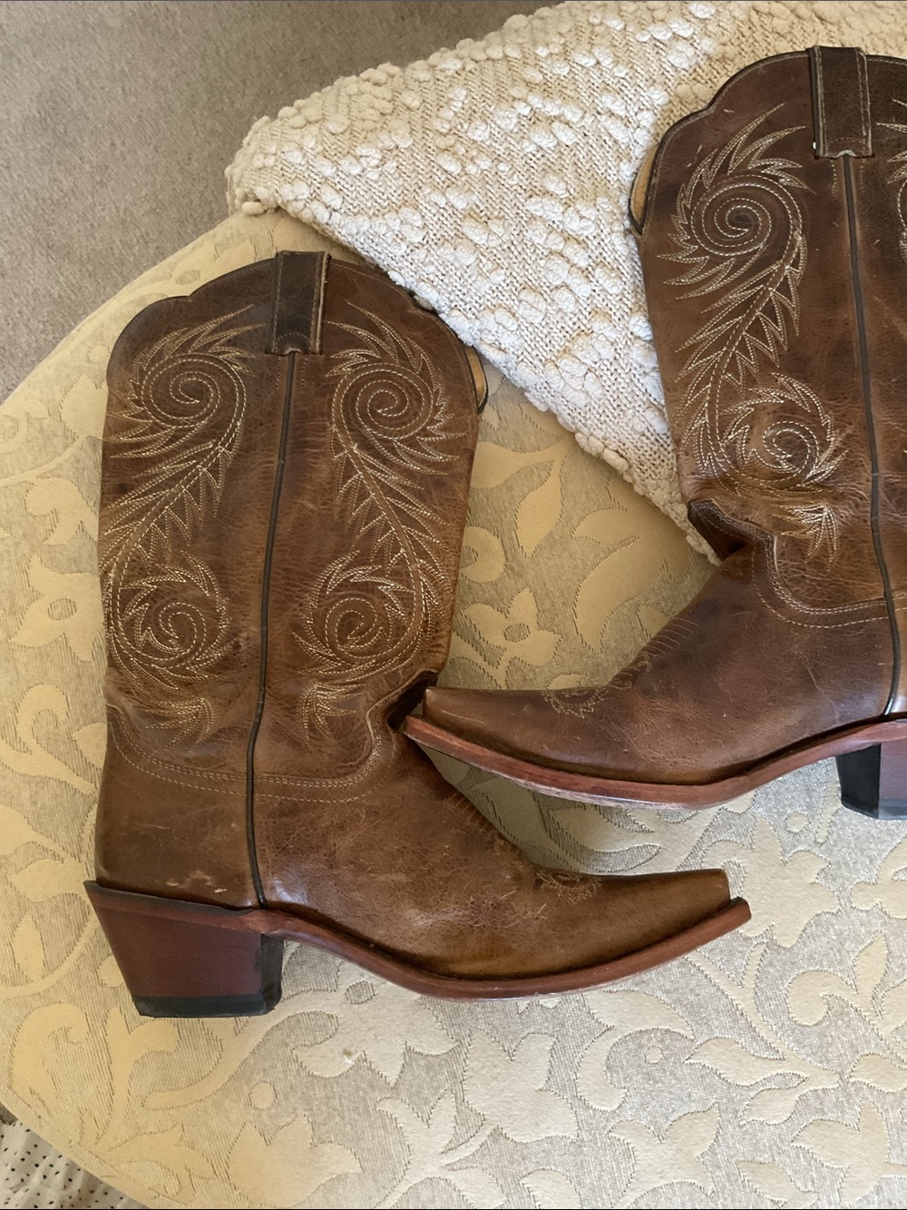 Justin Women's Tan Damiana Boot- L4332 GUC - Picture 8 of 12